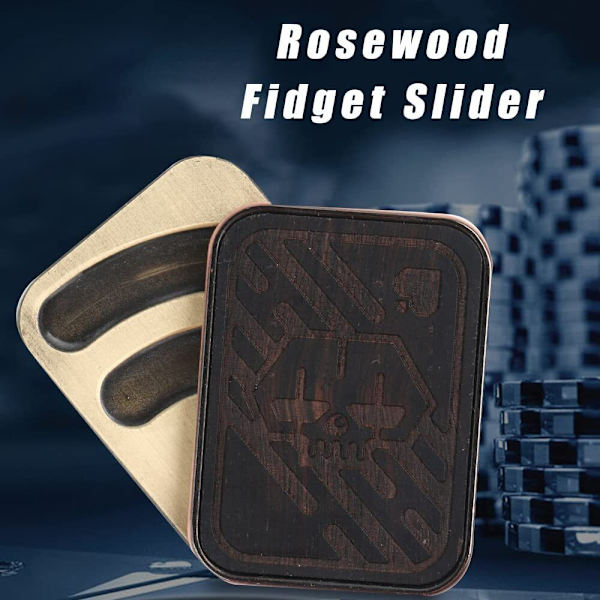 2022 Click Clicker Poker Slider Push Card Hand Fidget decompression EDC Toy Gift