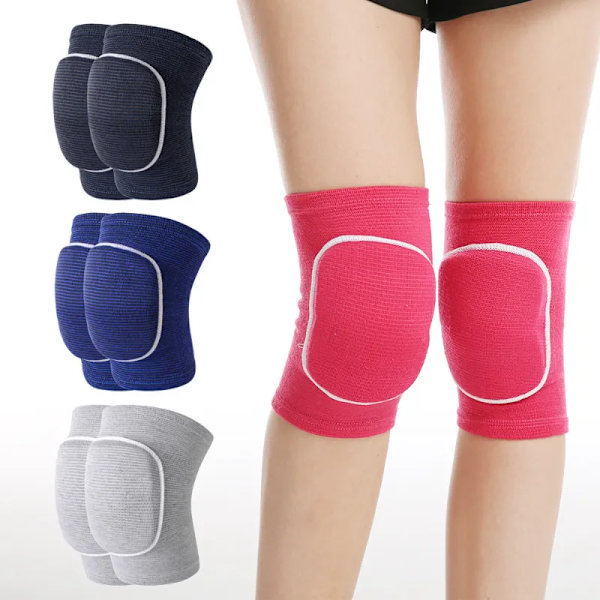 Sports Compression Knee Pads Elastic Knee Protector Thickened Sponge Support for Dancing roller volleyball Training Knees Brace