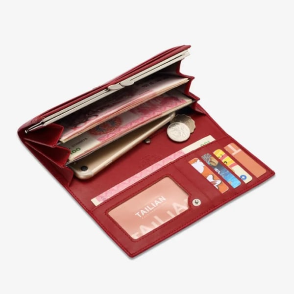 Multifunction Luxury Women's Wallets Long Wallet Female Leather Purse ID Card Holder Women Purses Ladies Clutch Phone Bag Purse