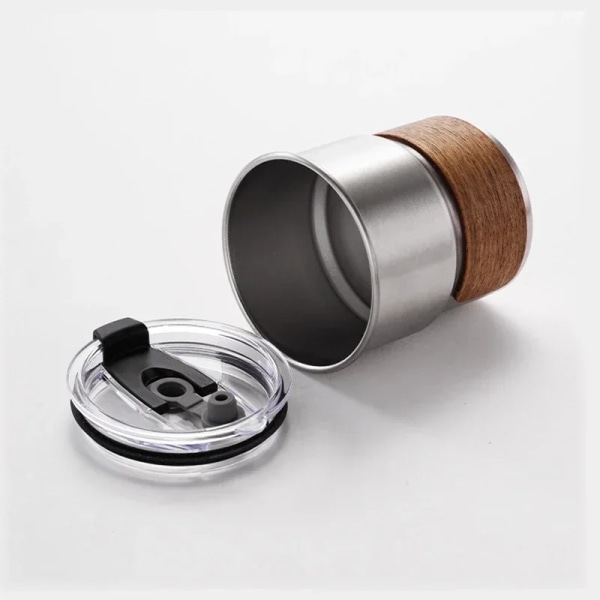 Stainless Steel Coffee Camping Mug with Lid Portable Heat Resistant for Outdoor Picnic Camping Fishing Bottles Coffee Cups