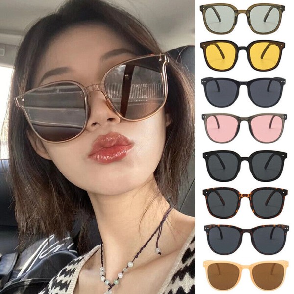 Women's Folding Sunglasses Night Vision Driving Sun Protection Eyewear Portable,
