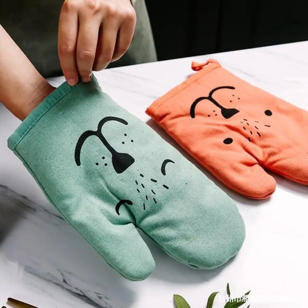 Baking Microwave Home Household Cooking Tool Potholders Oven Mitts Insulation Pad Kitchen Gloves