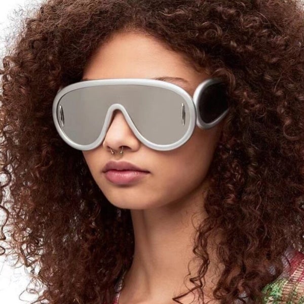 Punk Hip Hop Sunglasses Men Women Futuristic Shades Cool Glasses