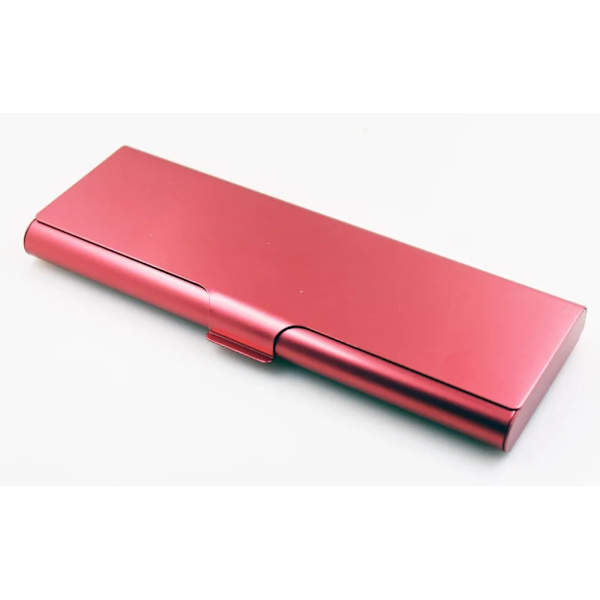 Metal Aluminum Pencil Case Costom Logo Student Stationery Box Pen Box Pencil Case Gift Box Metal Pencil Box