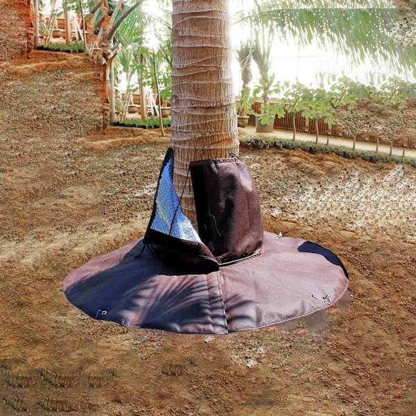 Winter Palm Tree Root Protector Plants Cover Against Frost Anti Freezing Brown Plants Protection Bag For Branches Poles