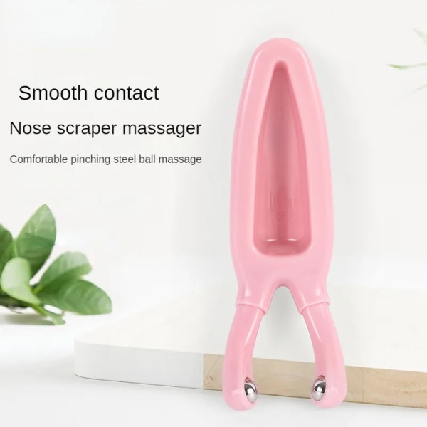 Y-shaped Fork Massage Nose Face Lifting Guasha Scraping Massage Facial Tools Massage Plate Reduce Puffiness Nose Massager