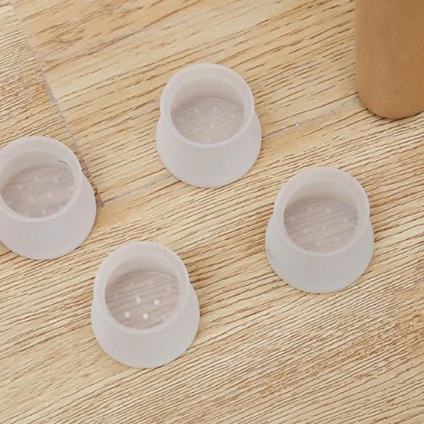 1Pc Chair Leg Caps Rubber Feet Protector Pads Furniture Table Covers Socks Hole Plugs Dust Cover Furniture Leveling Feet
