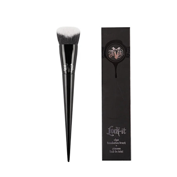 Makeup Brushes 3D Lock-It Edge Foundation Brush No.10 - Professional Foundation Sculpt Contour Makeup Brush