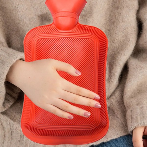 1PCS 500-2000ML Rubber Water Injection Hot-Water Bags Thick Hot Water Bottle Anti-Explosion Warm Water Bag for Hand Feet Warmer