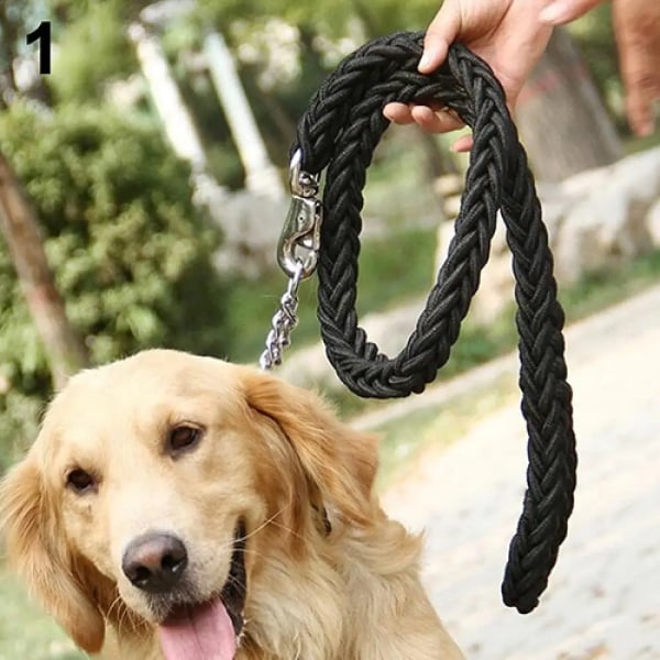 Hot Sales!!! Durable Nylon 130cm Dog Leash Traction Rope Collar Harness for Medium Large Dog