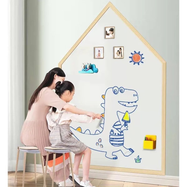 Magnetic Soft White Board Wall Sticker Magnets Blackboard Diaplay Board Children's Graffiti Painting Sticker Hanging Wordpad