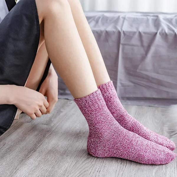 Quality Socks Socks Resistance Winter Women Warm Color New Snow Pcs=1 Thickened Cold Dropshipping High Wool Rabbit Pair 2 Solid