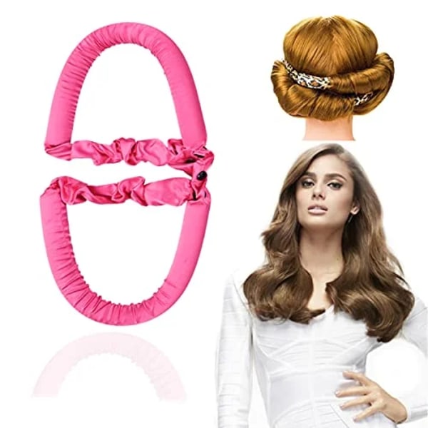 Heatless Hair Curlers No Heat No Damage Spiral Curlers for Long Dense Sparse Hairs Sleeping Curling Rod Make Hair Soft And Shiny