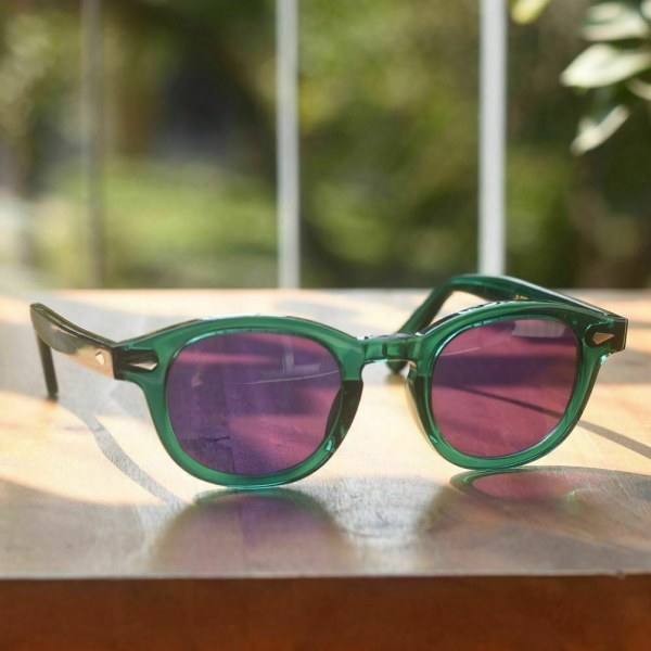 Women vilot sunglasses new green acetate glasses purple sunglasses UV400 SMALL