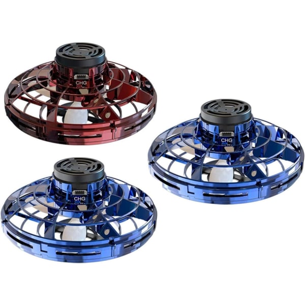 UFO Fingertip Upgrade Flight Gyro Flying Spinner Decompression Toy (3Pcs/set) 2