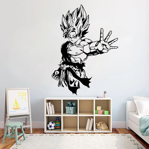 Anime Cartoon Vinyl Wall Decal Art Decor Home Decoration Removable Vinyl Nursery Kids Room Wall Sticker Y62