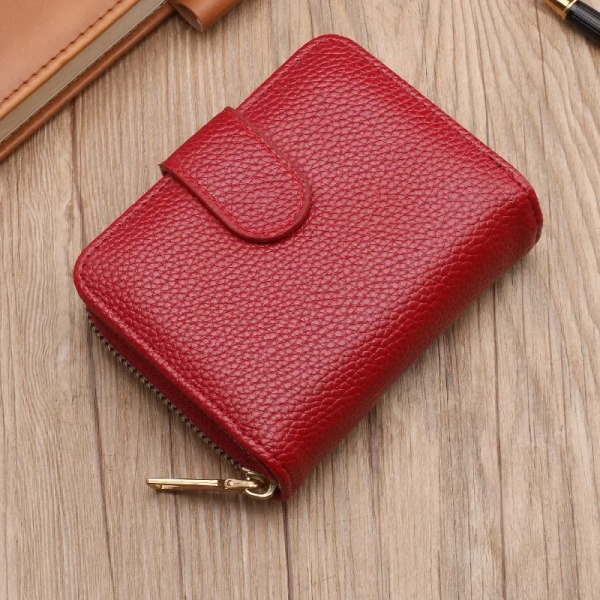 Wallet Women/men Black/pink/blue/coffee/brown/red Card Holder Wallet Female/male PU Leather ID/bank/credit Card Case Money Bag
