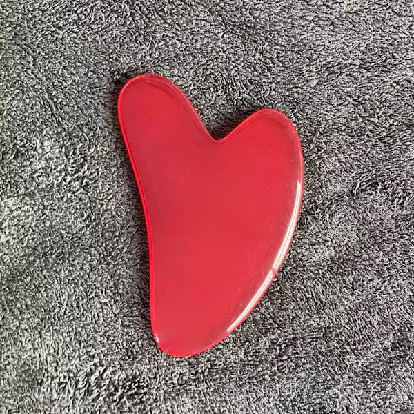 1Pcs Beeswax Guasha Scraping Massage Scraper Face Massager Acupuncture Gua Sha Board Acupoint Face Eye Care SPA Massage Tool