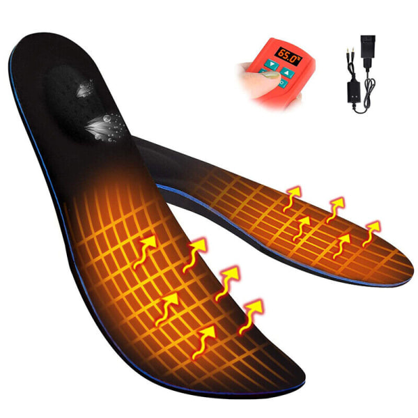 Winna Heated Insoles with Remote Control Rechargeable Electric Thermal Insoles