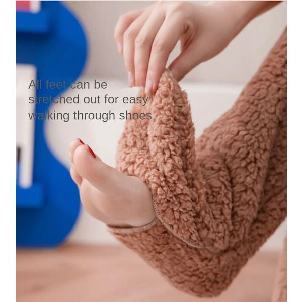 furry over the knee Socks Thick Fuzzy and Fluffy Leg Warmer for winter