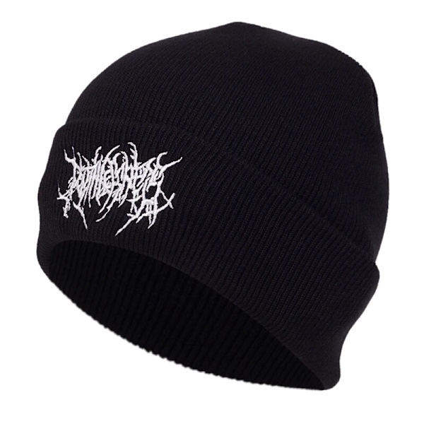 Personlighet Broderi Mössor Hatt Män Kvinna Mode Vinter Varm mössa Stickade Mjuka Kepsar Ben Skidor Skullies ullhattar gorras