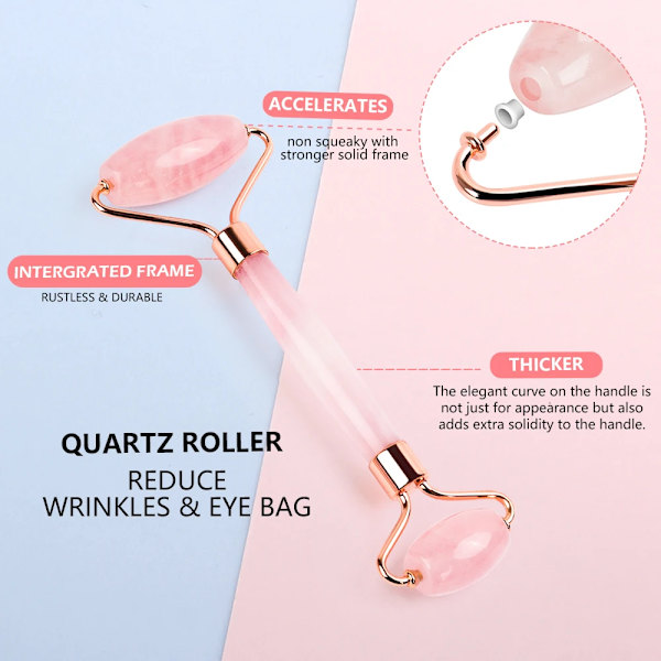 Pink Gua Sha Roller Massager Green Scraping Facial Skin Beauty Care Resin Guasha Board for Body Scraping Face Massage Tool Set