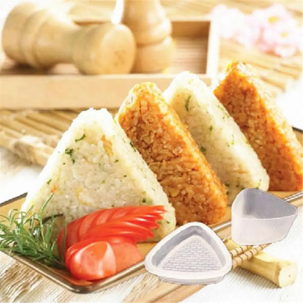 2PCS/Set DIY Sushi Mold Onigiri Rice Ball Food Press Form Sushi Mold Onigiri Rice Ball Bento Press Maker Mold DIY Tool