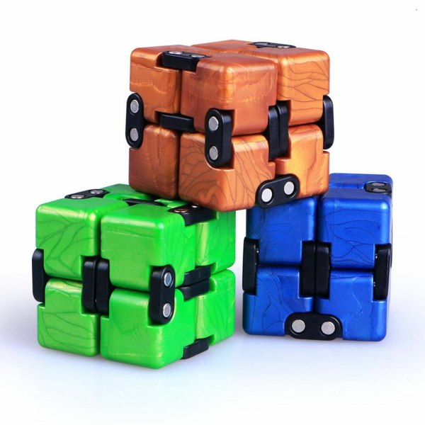 Creative Decompression Cube Puzzle Smooth Infinity Cubes Funny Hand Fidget Toys