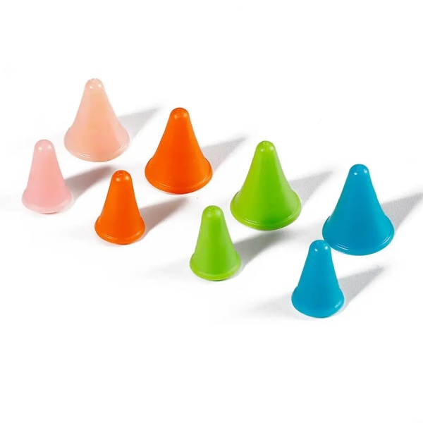 10/20pcs Rubber Cone Shape Knit Knitting Needles Cap Tips Point Protectors For Knitting Craft Sewing Accessories