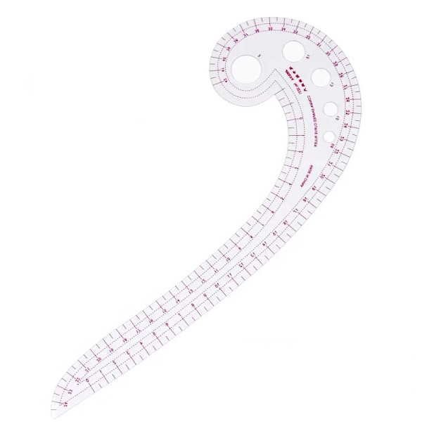 French Curve Ruler Soft Patchwork Ruler Measure Tailor Drawing Template DIY Fabric Cutting Measuring Ruler Sewing Tool Kits