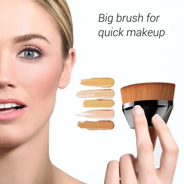 New Magic Makeup Brush Kabuki Flawless Foundation Brush For Liquid Make Up Brush Set Cosmetic Soft Synthetic Makeup for Women
