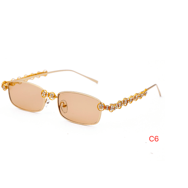 Sunglasses Rectangle Rhinestone