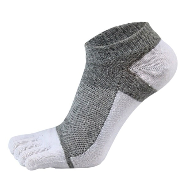 5pairs  Socks Stockings Trainer Workout Breathable Comfy Cotton Daily Five Toe