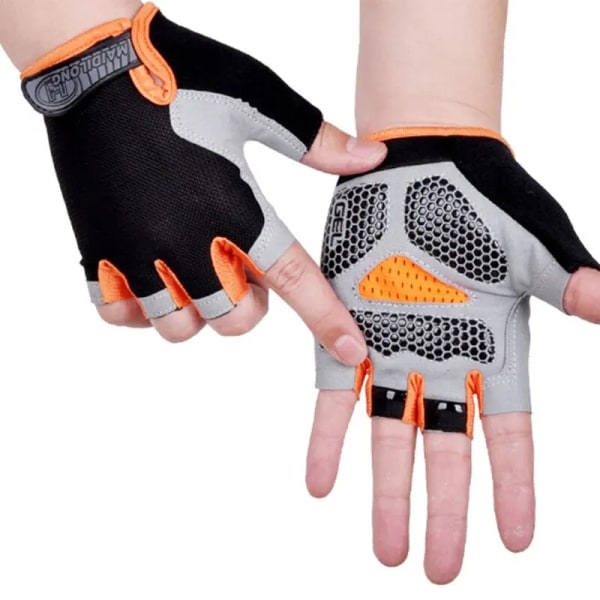 HOT Cycling Antislip Antisweat Men Women Half Finger Gloves Breathable Antishock Sports Gloves Bike Bicycle Glove