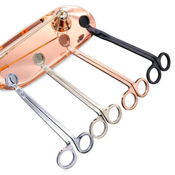 Stainless Steel Scented Candle Scissors Candle Making Supplies Candle Snuffer