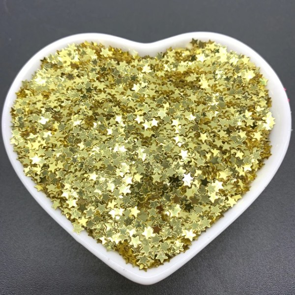 10000Pcs/Lot 10g 3mm Sequins PVC Flat Five-pointed Star Loose Sequin Paillettes Sewing Craft DIY Scrapbooking