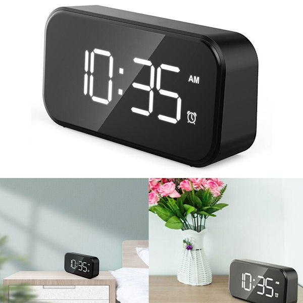 Alarm Clock LED Bedside Clock 1 Piece 5V 2A Alarm Clock Digital Alarm Clock