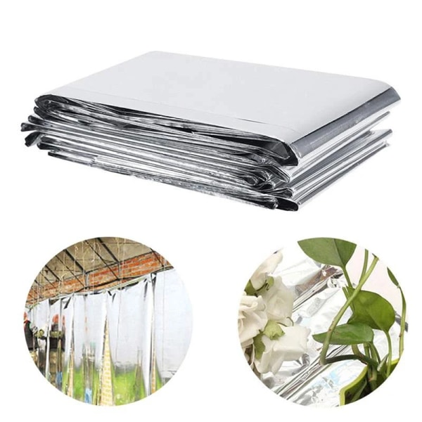 130x210cm Plant Cover Hydroponic Reflective Film Grow Light Accessories Greenhouse Planting Reflectance Covering Foil Sheet