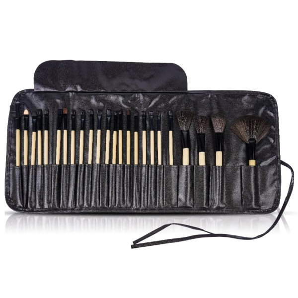 24 Pcs Makeup Brush Sets Gift Bag Professional Cosmetics Brushes Eyebrow Powder Foundation Shadows Pinceaux Make Up Tools