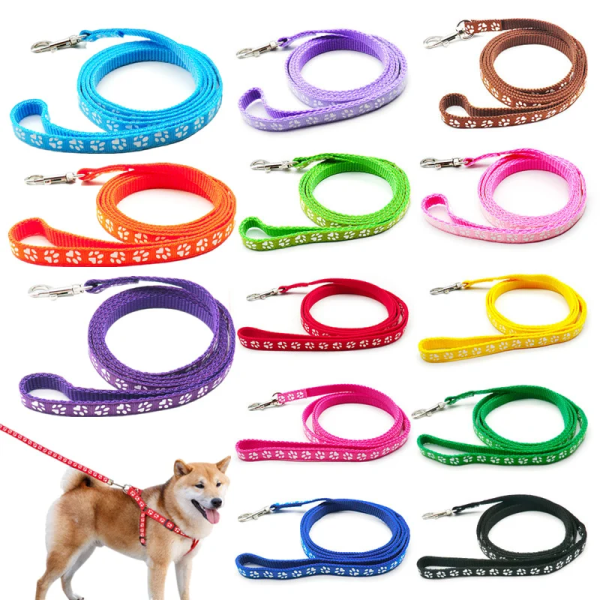 Adjustable Dog Cat Leash Puppy Outdoor Walking Leashes Chihuahua Terier Schnauzer Pet Traction Rope