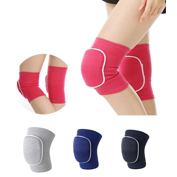 Sports Compression Knee Pads Elastic Knee Protector Thickened Sponge Support for Dancing roller volleyball Training Knees Brace
