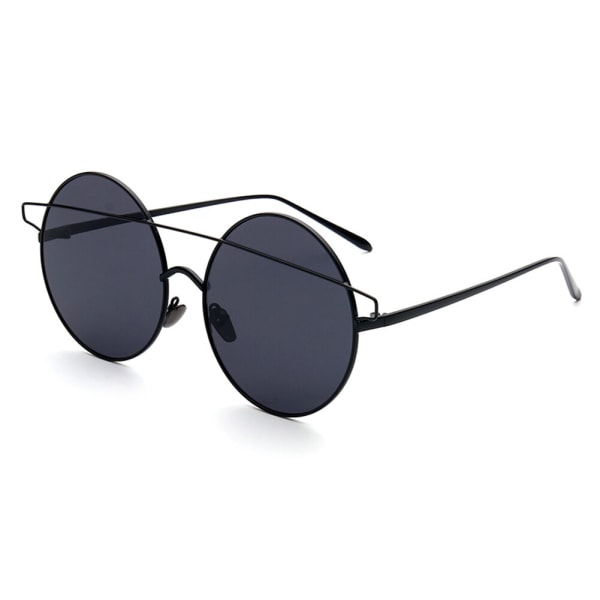 Korean Retro Ultra-light Eyewear Anti-UV Glasses Circle Sunglasses Metal Frame