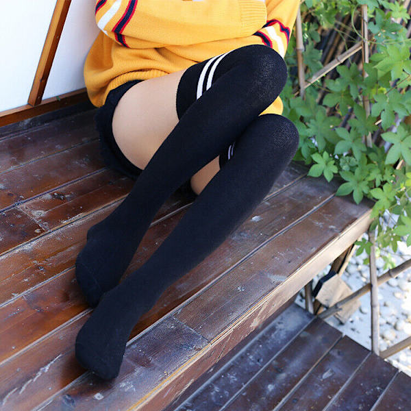1 Pair Over Knee Thigh Socks Knee-High Warm Stocking Women Boot Sock Leg Warmer