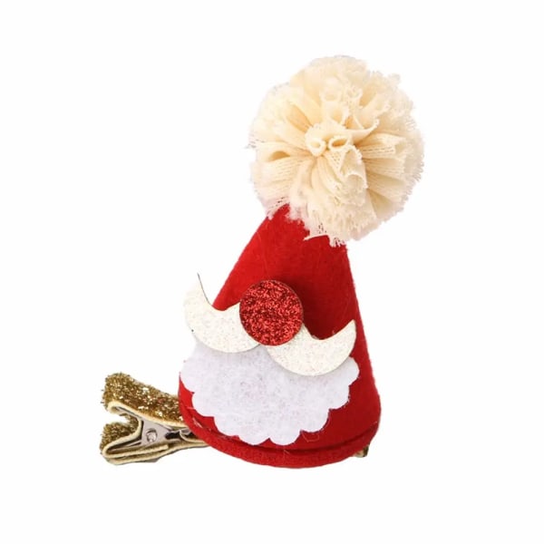 Hot Christmas series adult children hair clip santa claus antler hairpin clip christmas hat gift cute hair clip Accessories