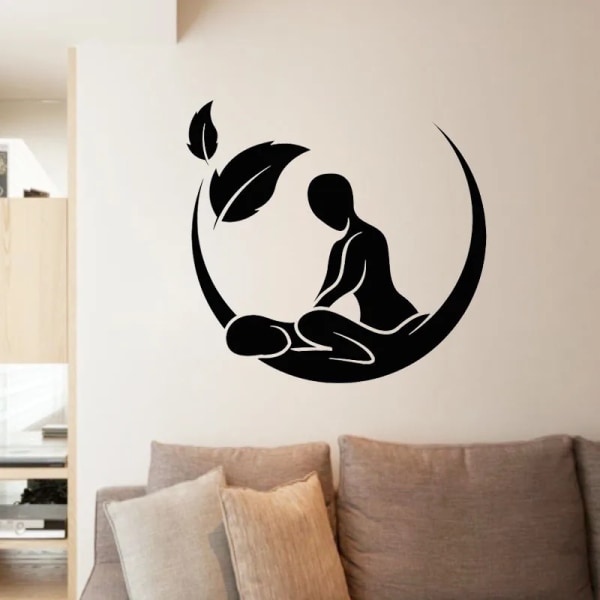 Massage Salon Spa Wall Sticker Beauty Health Wall Decals Girls Room Decoration Bedroom Wall Art Murals Wallpaper Poster