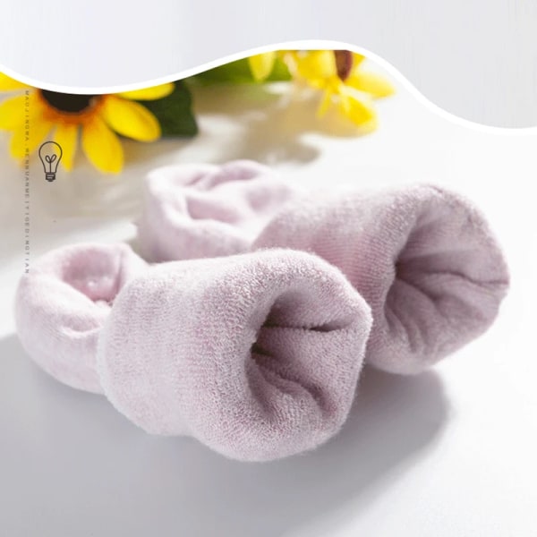 1 Pairs Winter Warm Wool Women Socks  Thicken Plush Solid Color Christmas Against Cold Snow Soft Therma Sleep Sock