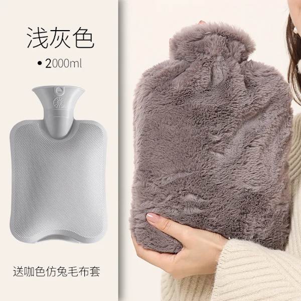 Warm Water Bag Water-filling Hot-water Bag for Female Warm Belly Hands and Feet Keep on Hand Warmer Hot Water Bottle Bag