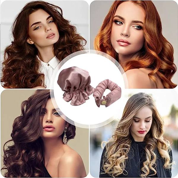 New Bun Bons Hair Rollers with Cloth Cover No Heat Hair Curlers Heatless Curls Soft Curlers Waves Without Heat Hair Styling Tool