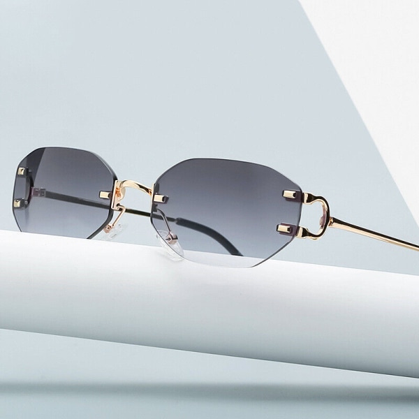 New Cut Edge Small Glasses Irregular Personality Sunglasses