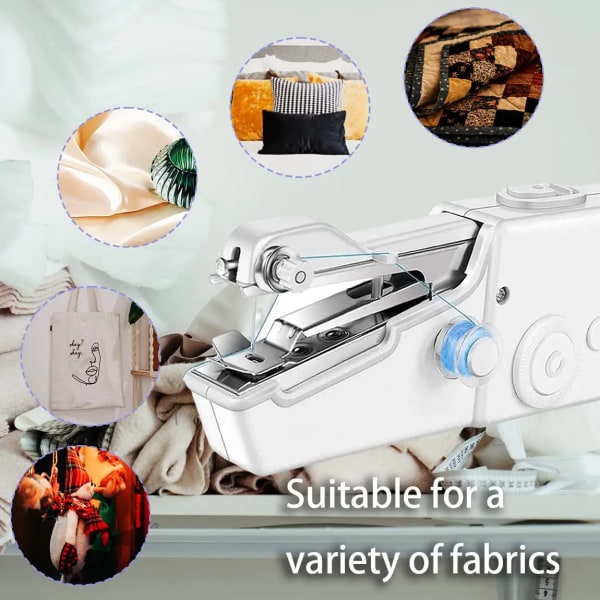 Handheld Sewing Machine Cordless Portable Mini Stitching Sewing Machine Hand Electric Sewing Machine